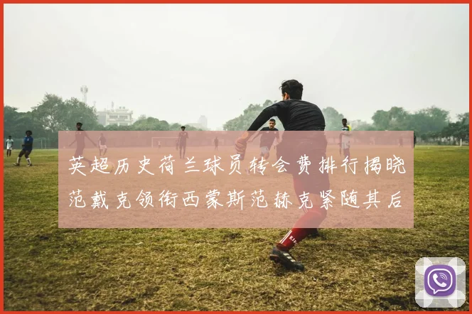英超历史荷兰球员转会费排行揭晓范戴克领衔西蒙斯范赫克紧随其后